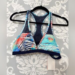 Liv Love Swim Tropical Racerback Bikini Top